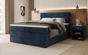 Boxspringbett Noren mit Stauraum in Samt