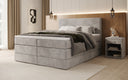 Boxspringbett Noren mit Stauraum in Samt