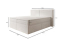 Boxspringbett Ophelia mit Schubladen in Samt