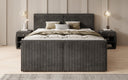 Boxspringbett Ophelia II mit Schubladen in Cord