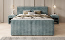 Boxspringbett Ophelia II mit Schubladen in Cord