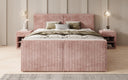 Boxspringbett Ophelia II mit Schubladen in Cord