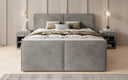 Boxspringbett Ophelia II mit Schubladen in Samt