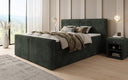 Boxspringbett Ophelia II mit Schubladen in Cord