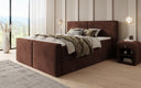 Boxspringbett Ophelia II mit Schubladen in Samt