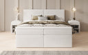 Boxspringbett Ophelia mit Schubladen in Samt