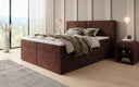 Boxspringbett Ophelia mit Schubladen in Samt