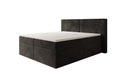 Boxspringbett Ophelia mit Schubladen in Samt