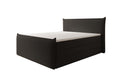 Boxspringbett Liana II mit hochklappbarem Stauraum in Teddy Bouclé