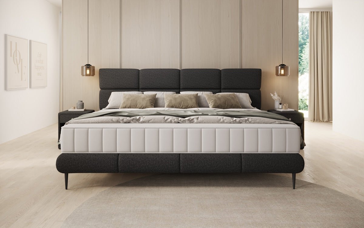 Familien Polsterbett Milano Bouclé in 220/240x200