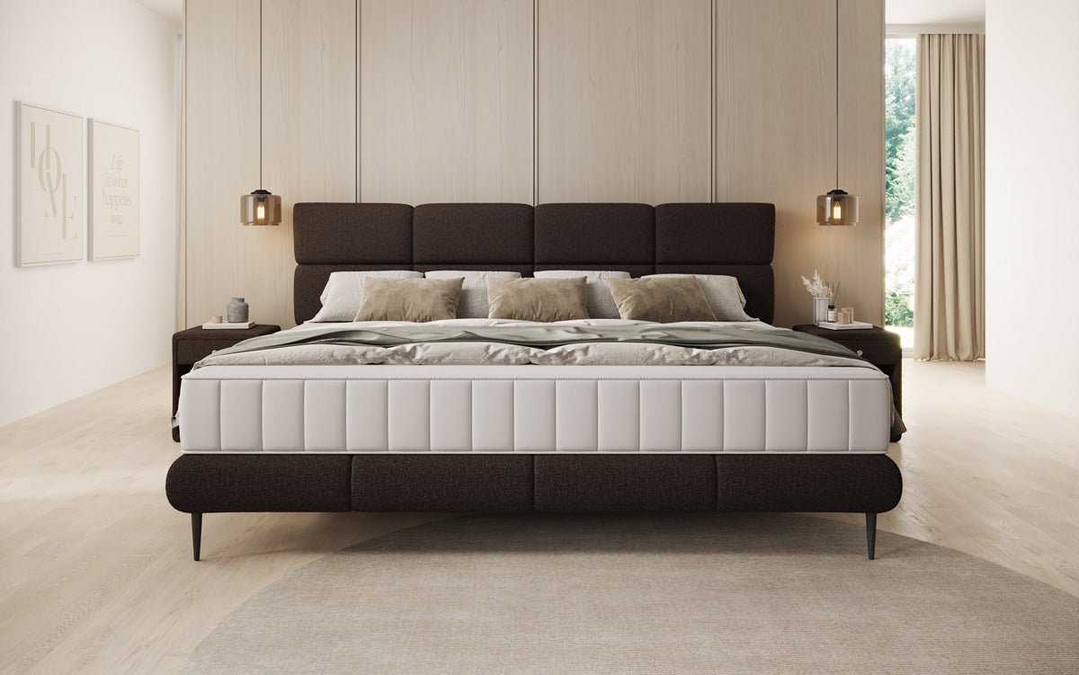 Familien Polsterbett Milano Bouclé in 220/240x200