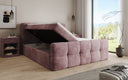 Boxspringbett Cozy in Cord mit Stauraum