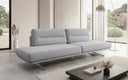 Designer Sofa Torino 3 Sitzer Open in Bouclé