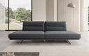 Designer Sofa Torino 3 Sitzer Open in Bouclé