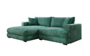 Designer Ecksofa Lima in Cord