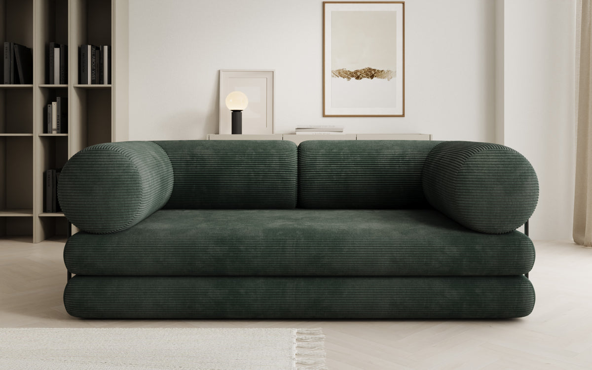 Designer Sofa Lazy Tube 3 Sitzer in Cord
