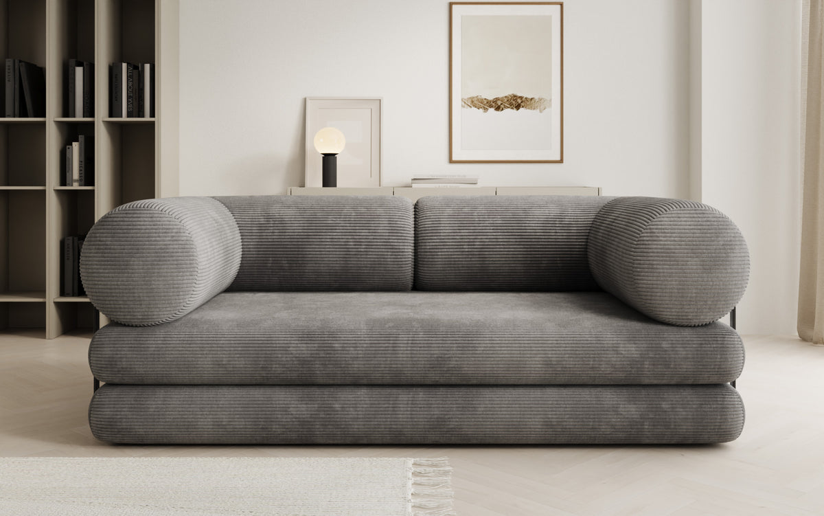 Designer Sofa Lazy Tube 3 Sitzer in Cord