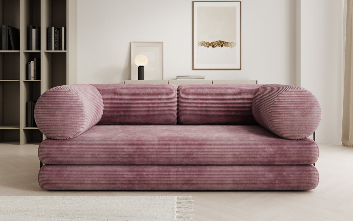 Designer Sofa Lazy Tube 3 Sitzer in Cord
