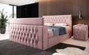 Boxspringbett Vulnero mit TV Lift und Stauraum (2 Schubladen)