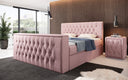 Boxspringbett Vulnero mit TV Lift und Stauraum (2 Schubladen)