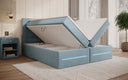 Boxspringbett Minera mit LED, USB und Stauraum