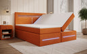 Boxspringbett Minera mit LED, USB und Stauraum