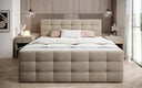 Boxspringbett Luxor Samt mit Stauraum