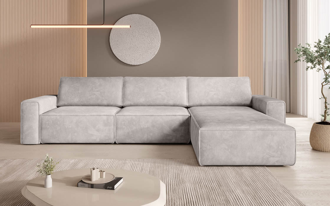 Modulares Ecksofa Yuma I aus Cord