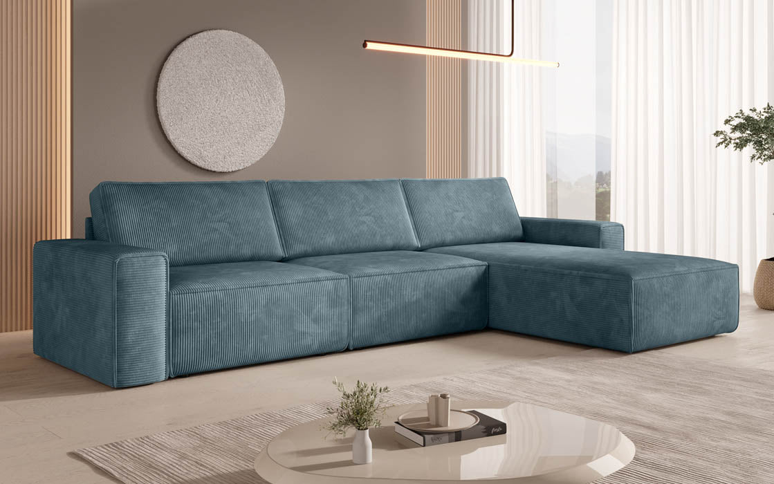 Modulares Ecksofa Yuma I aus Cord