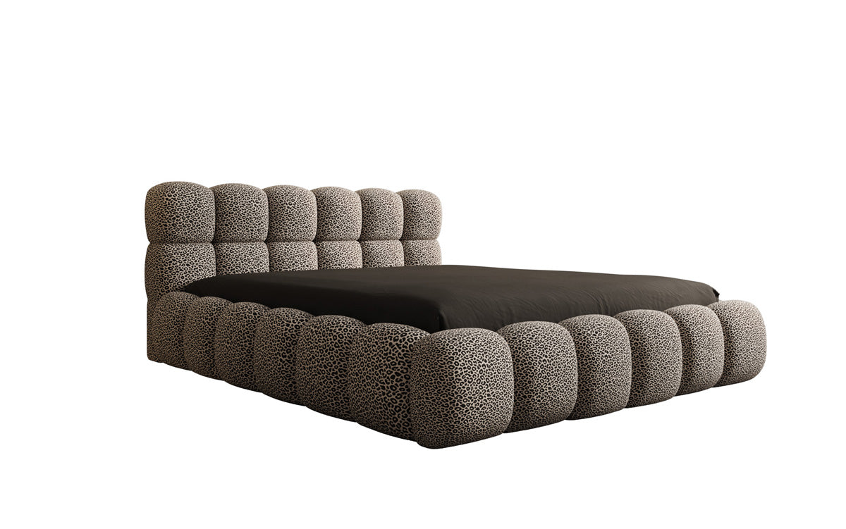 Designer Polsterbett Boston Wild Edition mit Stauraum