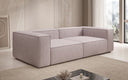 Designer Sofa Lesley 3 Sitzer in Strukturstoff