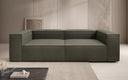 Designer Sofa Lesley 3 Sitzer in Bouclé