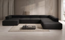 Designer Sofa Lesley U XXL in Bouclé