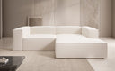 Designer Ecksofa Lesley Mini in Strukturstoff
