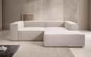 Designer Ecksofa Lesley Mini in Strukturstoff