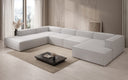 Designer Sofa Lesley U XXL in Bouclé