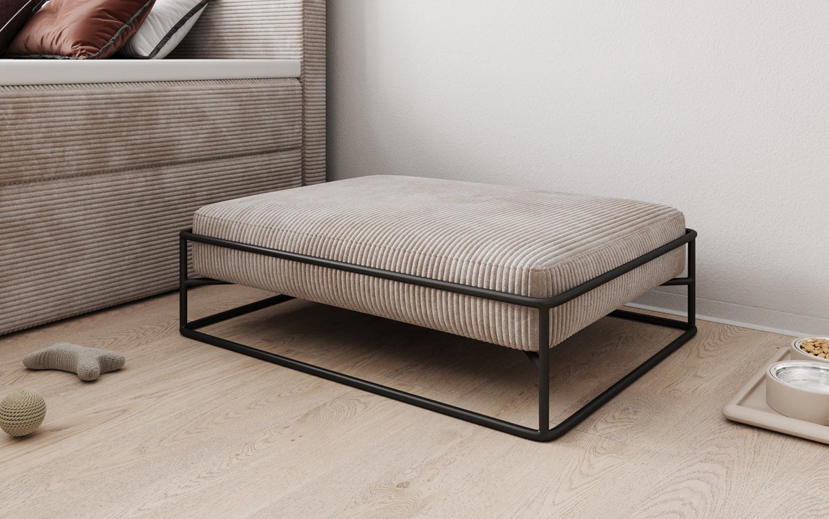 Hundebett Lumo 80 × 60 cm in Cord