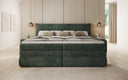 Familien Boxspringbett Stella in 220/240x200 mit Stauraum in Cord