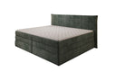 Familien Boxspringbett Stella in 220/240x200 mit Stauraum in Cord