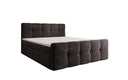 Boxspringbett Cozy Samt mit Stauraum
