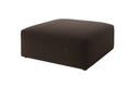 Beistellhocker 80 cm Snug aus Bouclé