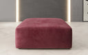 Beistellhocker 80 cm Snug aus Samt