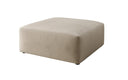 Beistellhocker 80 cm Snug aus Samt