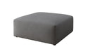 Beistellhocker 80 cm Snug aus Stoff