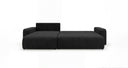 Designer Ecksofa Noma mit Schlaf- und Klappfunktion in Cord