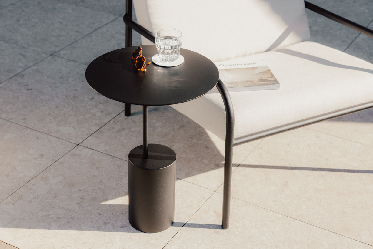 Couchtisch/Beistelltisch Ciro – Edelstahl-Design für Indoor & Outdoor