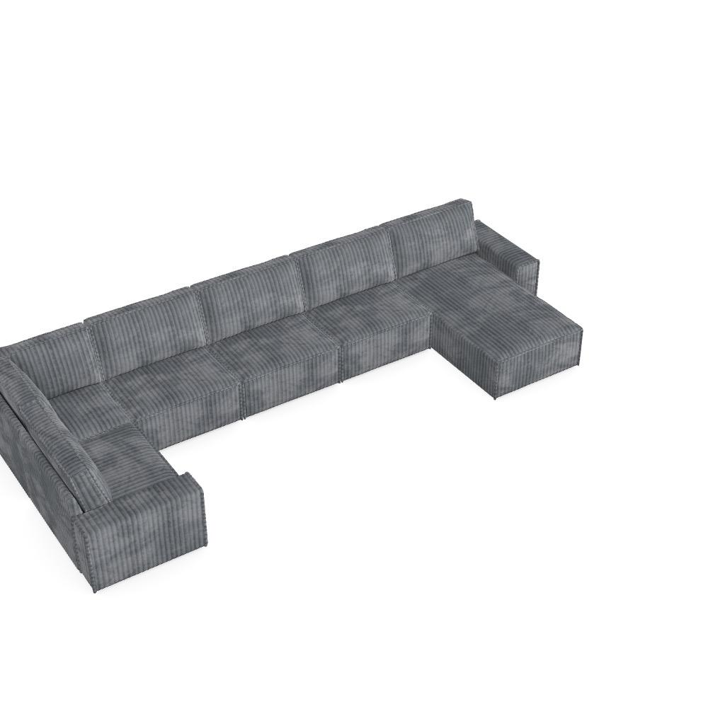 Modulares Sofa Domo - Konfiguriertes Sofa Ref: 9GXSTS