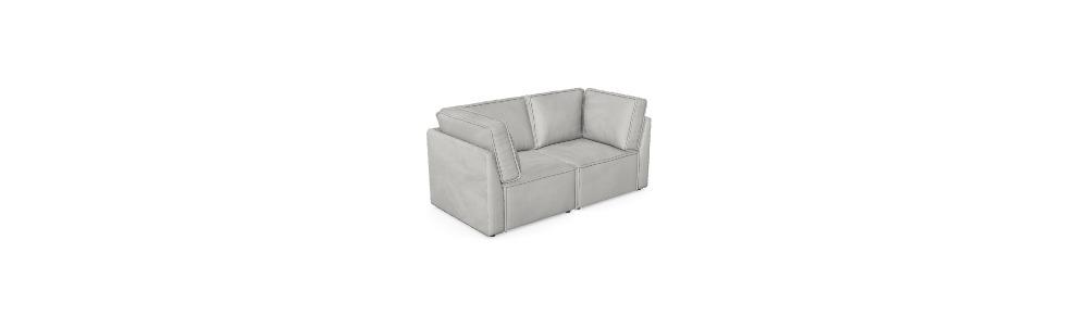 Modulares Sofa Domo - Konfiguriertes Sofa Ref: WHEFNK