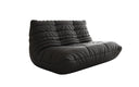 Designer 2 Sitzer Sofa Calmo in Echtleder