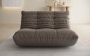 Designer 2 Sitzer Sofa Calmo in Echtleder